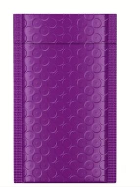 Purple Bubble Mailers 4x8 Qty 20